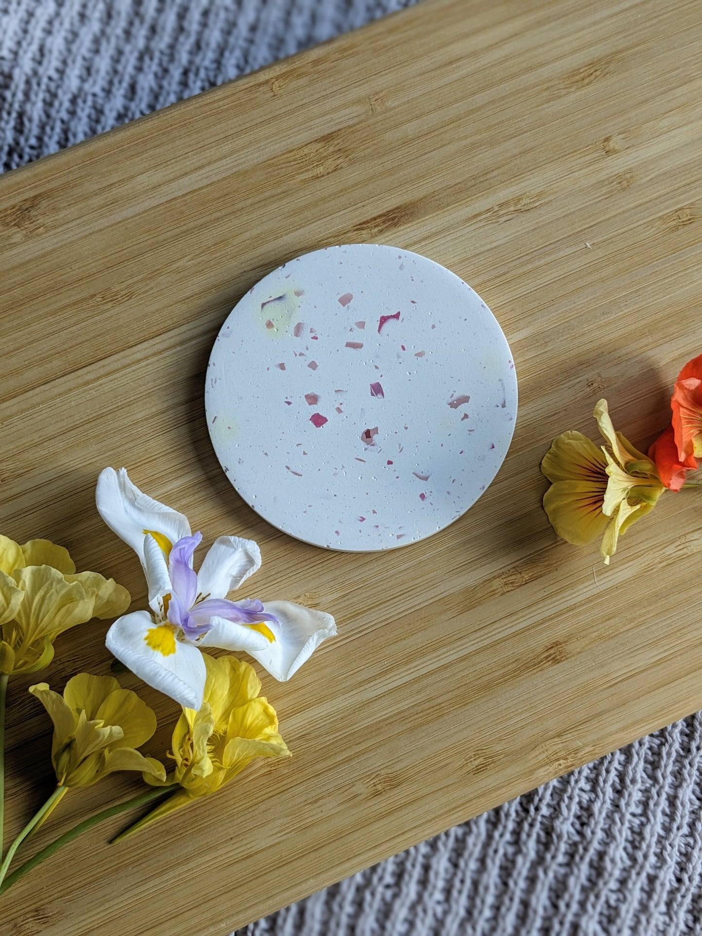 Small Flat Round Coaster