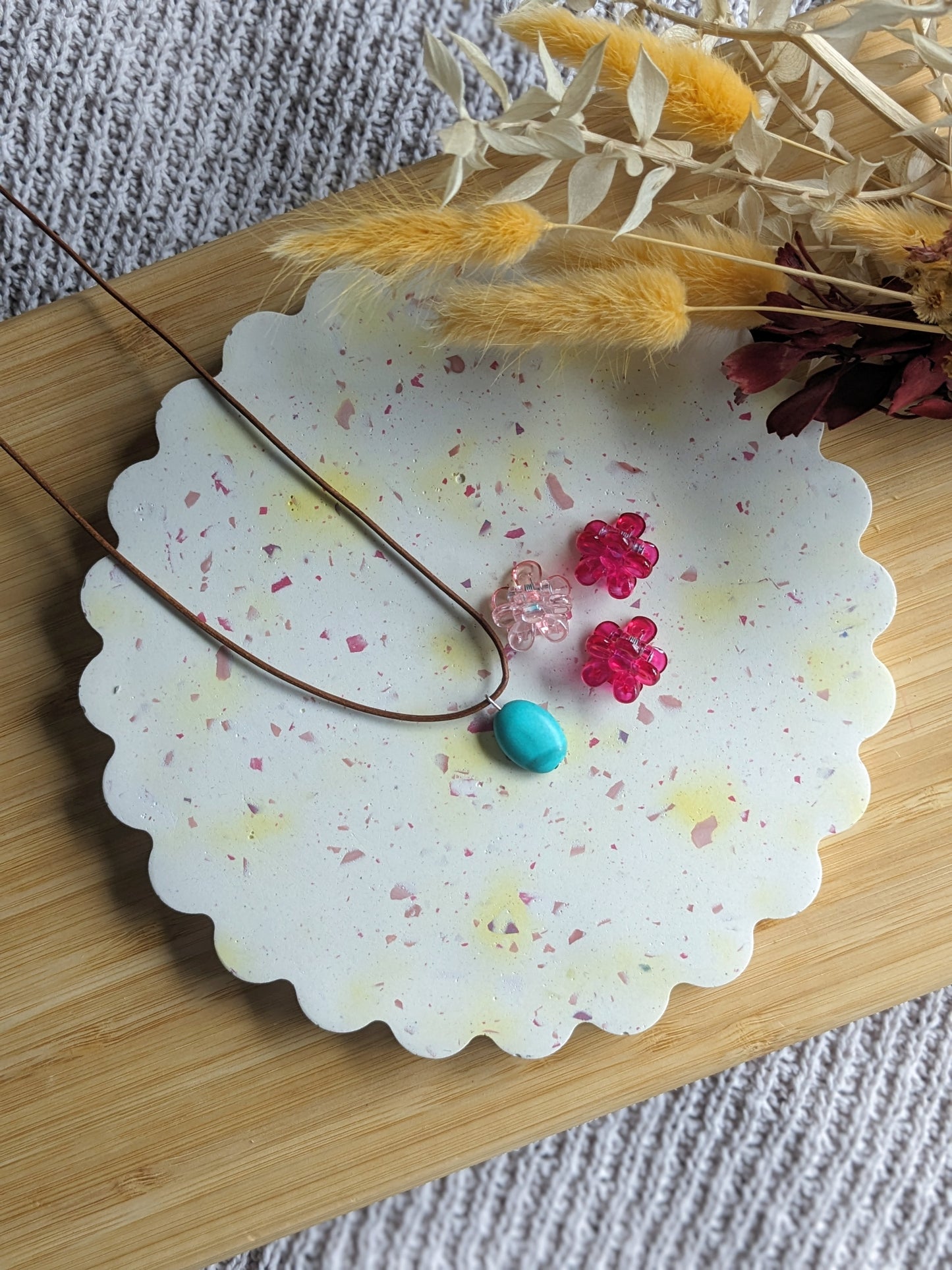 Large Scalloped Tray
