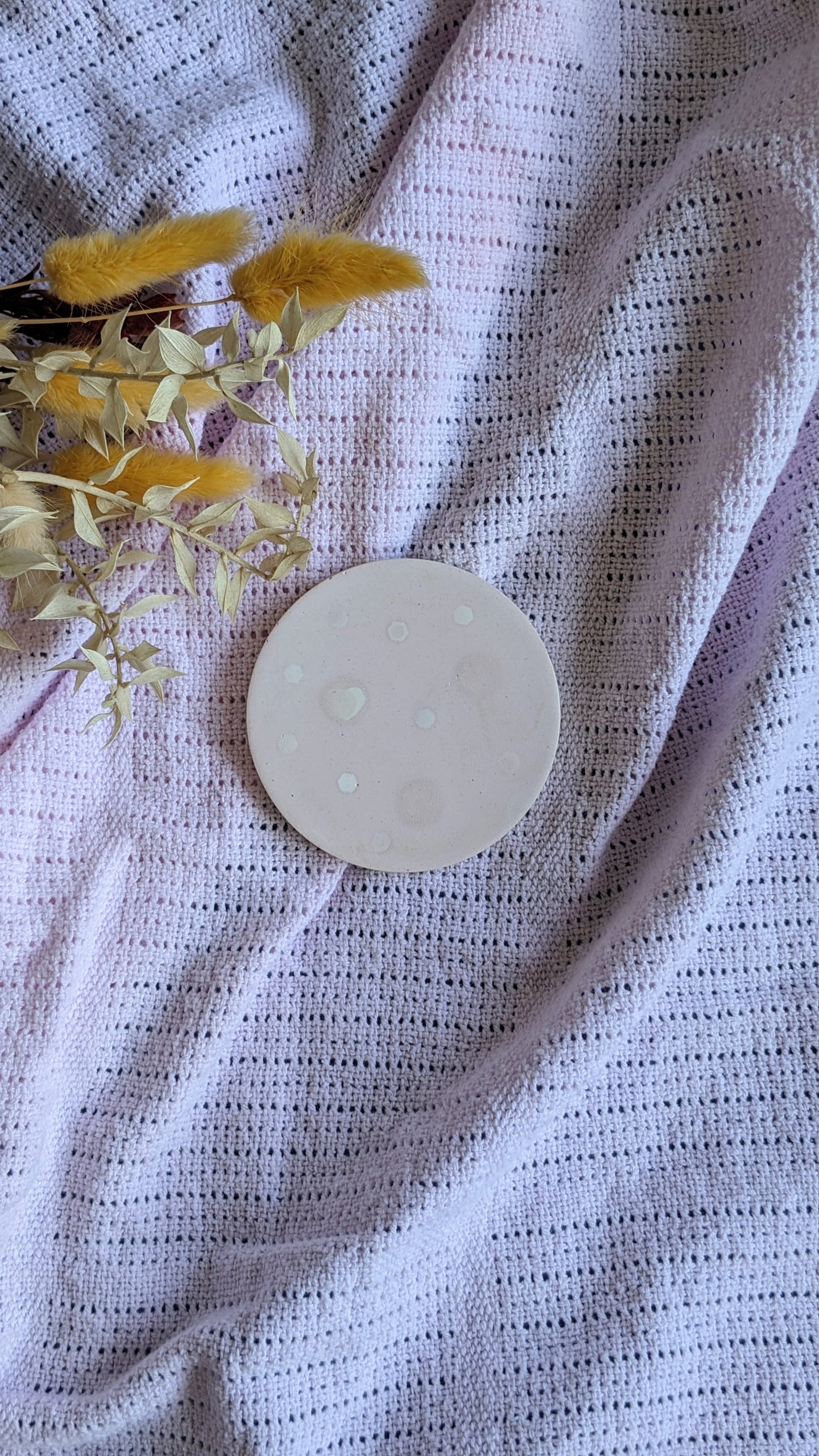 Small Flat Round Coaster