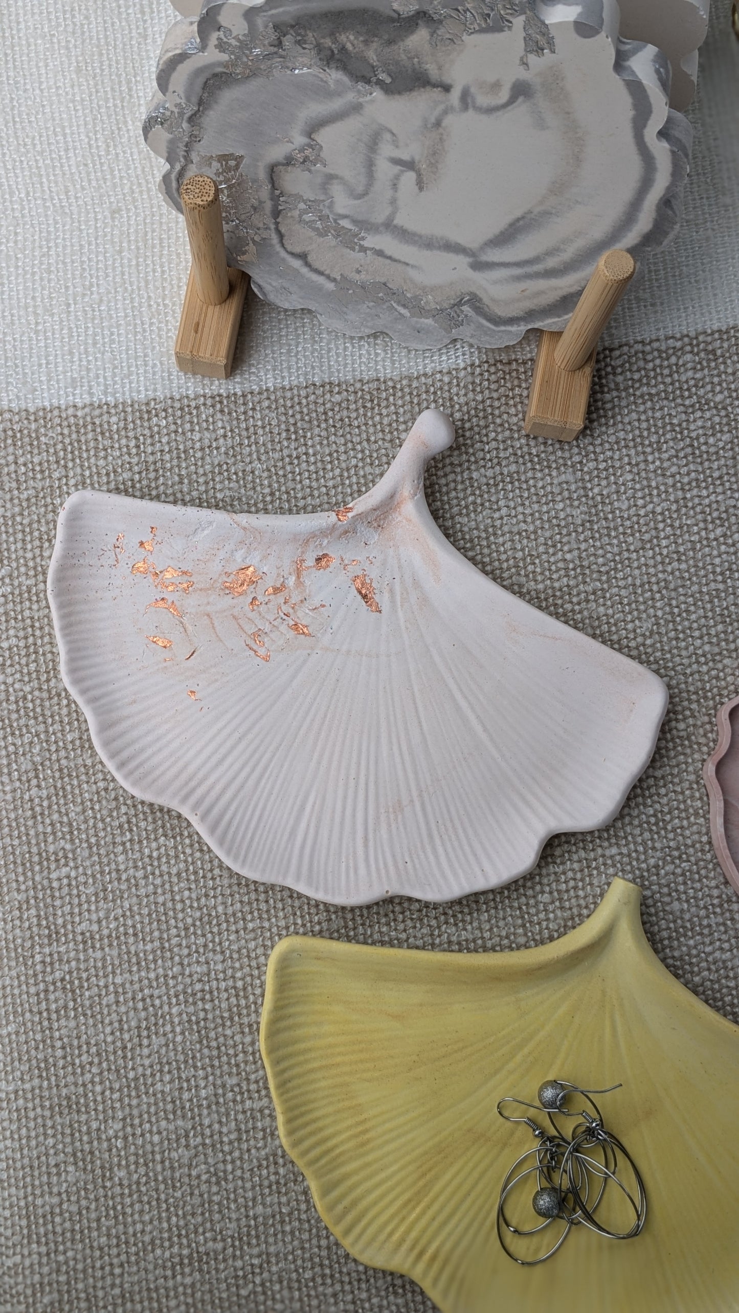 Ginkgo Trinket Tray