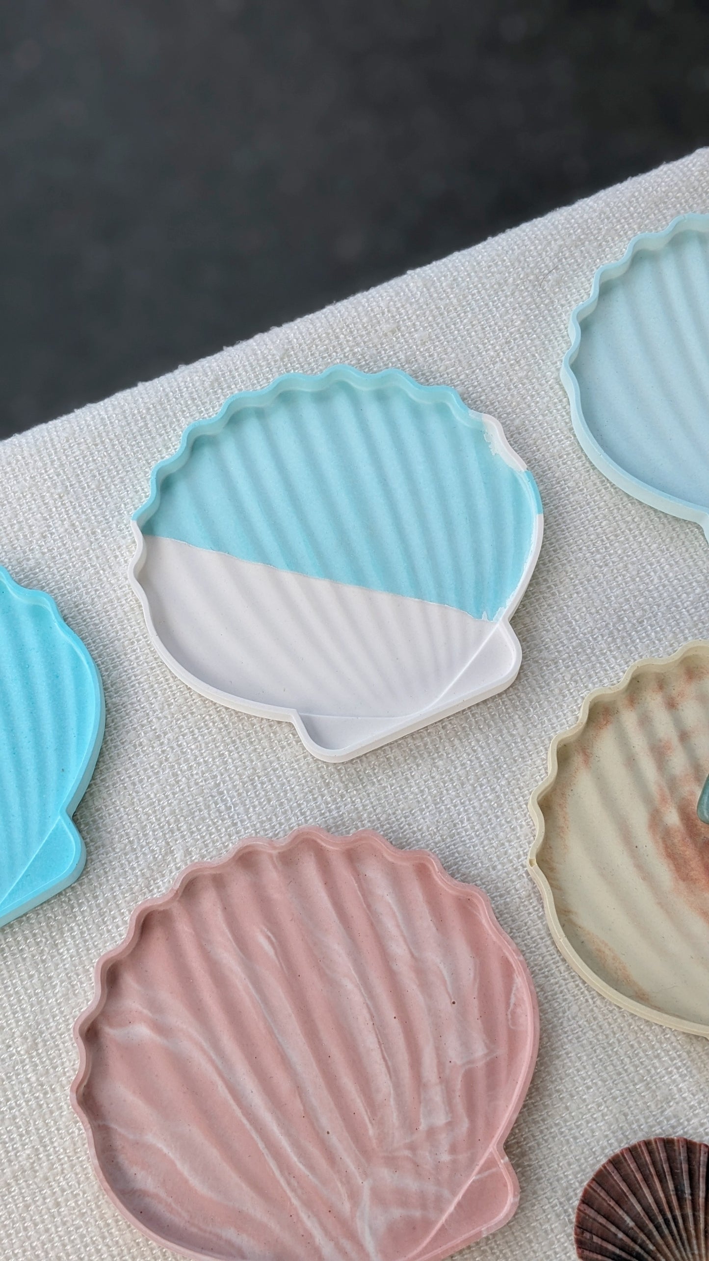 Flat Shell Trinket Tray