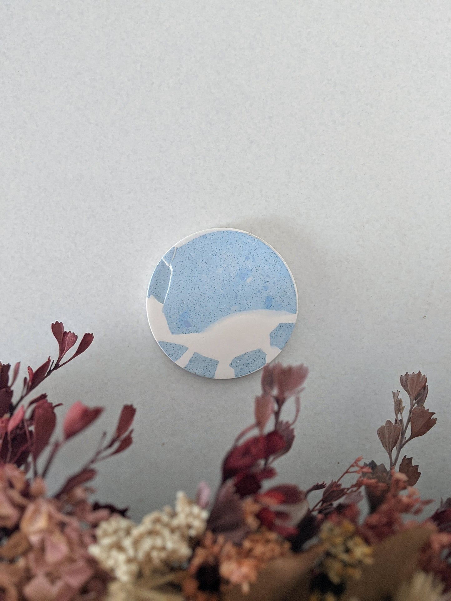 Small Flat Round Coaster
