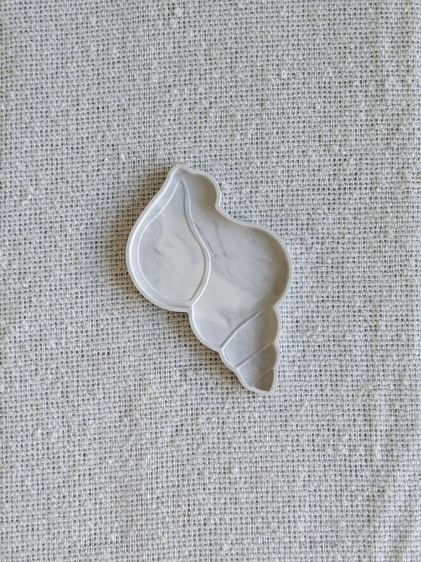 Small Flat Conch Shell Trinket Tray