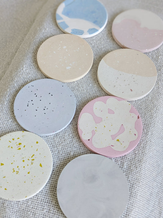 Small Flat Round Coaster