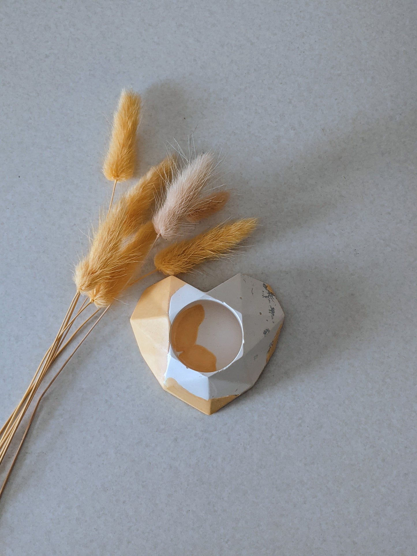 Geo Heart Pot